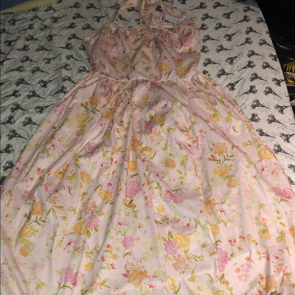 Cider Pink Floral Nightgown